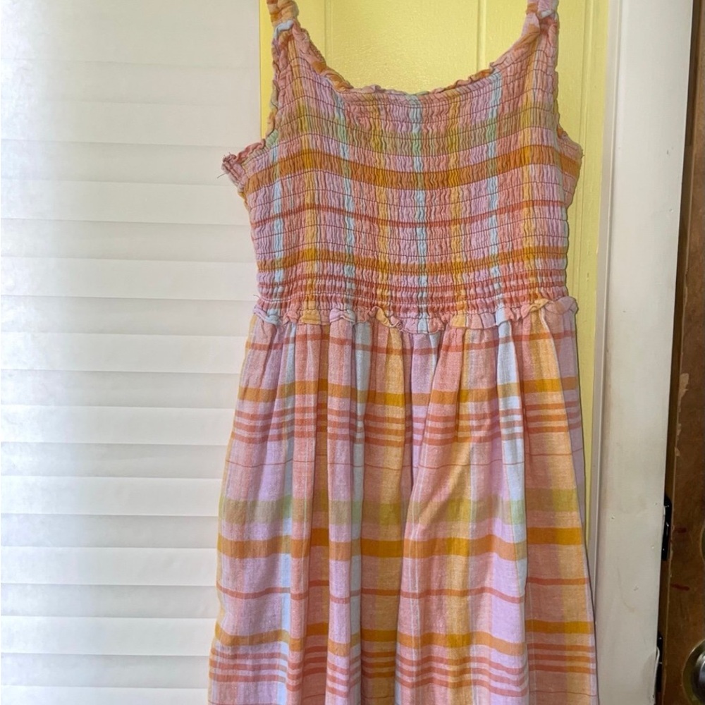 American Eagle Colorful Striped Mini Dress